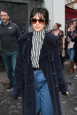 Camila Cabello Leaving Global Radio in London 02/20/2018