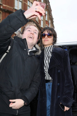 Camila Cabello Leaving Global Radio in London 02/20/2018