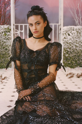 Camila Mendes by Daria Kobayashi Ritch for Rodarte Fall 2022
