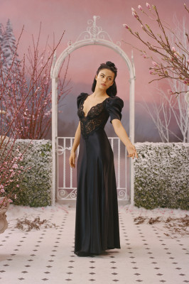 Camila Mendes by Daria Kobayashi Ritch for Rodarte Fall 2022
