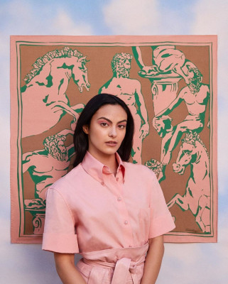 CAMILA MENDES for Salvatore Ferragamo’s Viva Campaign, February 2020