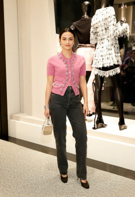 Camila Mendes-Chanel Cocktail Party in Miami 