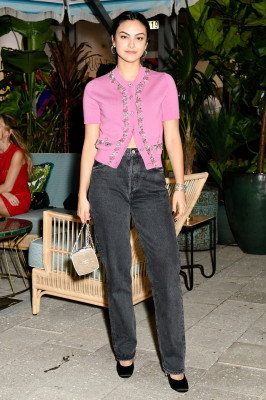 Camila Mendes-Chanel Cocktail Party in Miami 