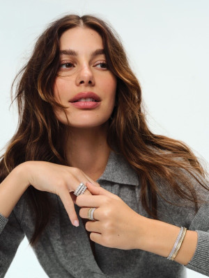 Camila Morrone for Brilliant Earth Sol jewelry advertising campaign
