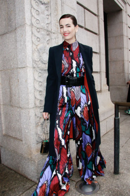  Camilla Belle-Caroline Herrera Fashion Show in New York