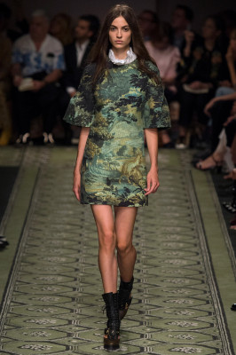 Camille Hurel - Burberry Menswear Fashion Show in London