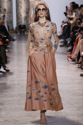 Camille Hurel - Elie Saab Couture Spring/Summer 2017 Fashion Show in Paris |