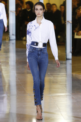 Anthony Vaccarello Spring/Summer Fashion Show in Paris