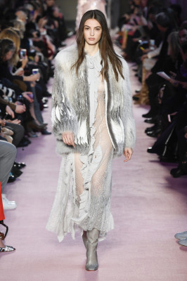 Camille Hurel - Blumarine Fall/Winter 2018 Fashion Show in Milan