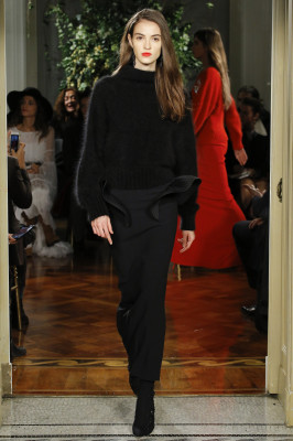 Camille Hurel - Alberta Ferretti Couture Fall/Winter 2018 Fashion Show in Paris