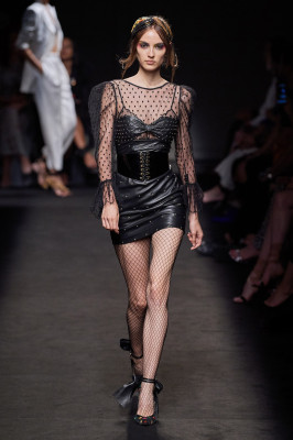 Camille Hurel - Dundas Couture Fall/Winter Fashion Show in Milan