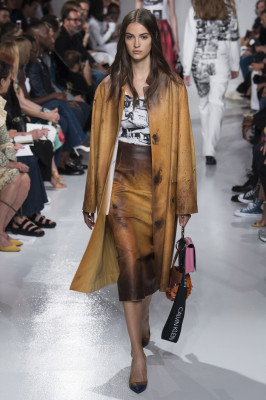 Camille Hurel - Calvin Klein Spring/Summer 2018 Fashion Show in New York