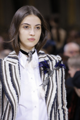 Camille Hurel - Lanvin Autumn/Winter 2017 Fashion Show in Paris 