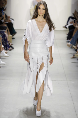 Camille Hurel - Prabal Gurung Spring/Summer 2017 Fashion SDhow in New York