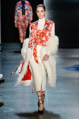 Camille Hurel - Prabal Gurung Autumn/Winter 2018 Fashion Show in New York