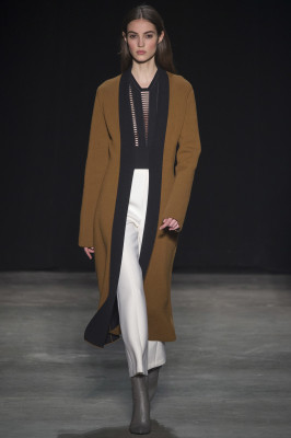 Camille Hurel - Narciso Rodriguez Autumn/Winter 2017 Fashion Show in New York