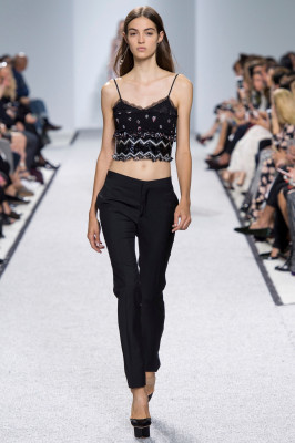 Camille Hurel - Giambattista Valli Spring/Summer 2017 Show in Paris 