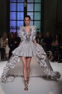 Camille Hurel - Giambattista Valli Couture Spring/Summer 2017 Show in Paris