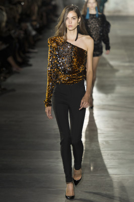 Yves Saint Laurent Spring/Summer 2018 Fashion Show in Paris
