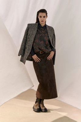 Camille Hurel - Brunello Cucinelli Fall/Winter 2023