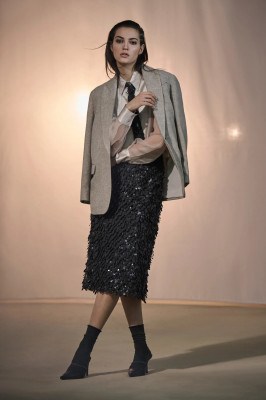 Camille Hurel - Brunello Cucinelli Fall/Winter 2023