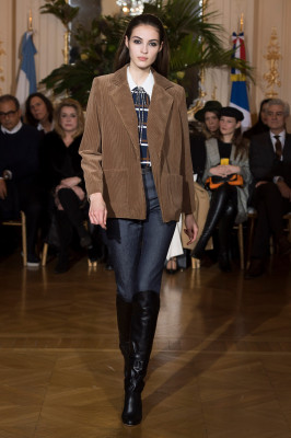 Camille Hurel - Vanessa Seward Autumn/Winter 2018 Fashion Show in Paris