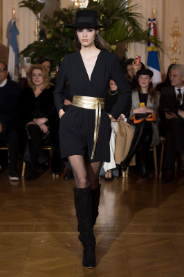 Camille Hurel - Vanessa Seward Autumn/Winter 2018 Fashion Show in Paris