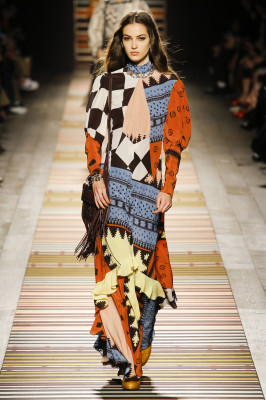 Camille Hurel - Etro Autumn/Winter 2018 Fashion Show in Milan