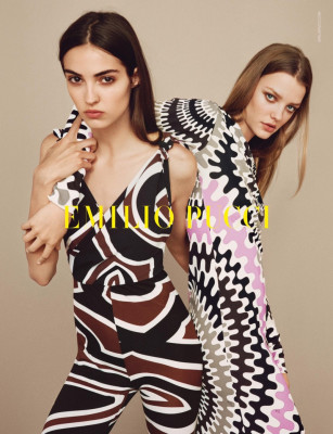 Camille Hurel - Emilio Pucci Spring/Summer Campaign