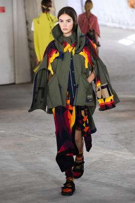 Camille Hurel - Sacai Spring/Summer 2019 Show in Paris 