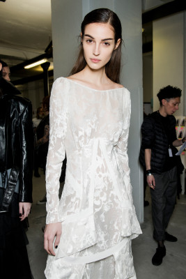 Camille Hurel - Olivier Theyskens Autumn/Winter 2018 Fashion Show in Paris 