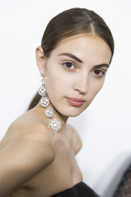 Camille Hurel - Alexandre Vauthier Fall 2018 Couture Fashion Show in Paris