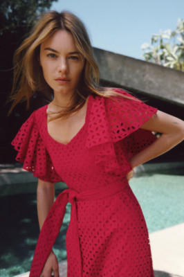 Camille Rowe for Zara