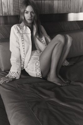 Camille Rowe for Zara