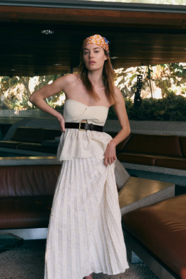 Camille Rowe for Zara