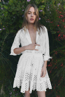 Camille Rowe for Zara