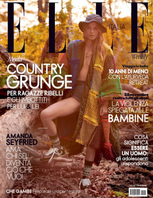 CAMILLE ROWE in Elle Magazine, Italy December 2019