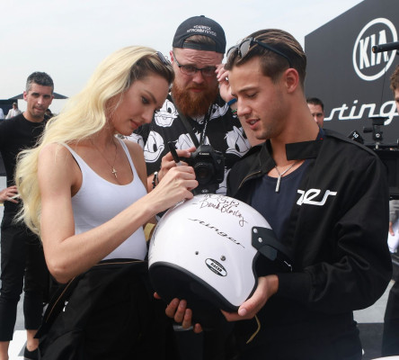 Candice Swanepoel – Kia Race the Runway Charity Event at NYFW