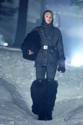 Candice Swanepoel for Moncler Grenoble Fall Winter 2024