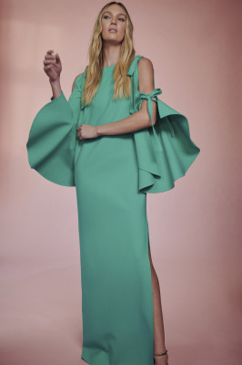 Candice Swanepoel for Oscar de la Renta, F/W 2021