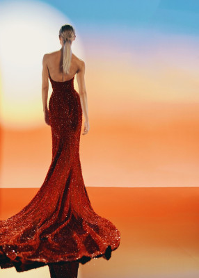 Candice Swanepoel ~ Elie Saab Elixir 2023