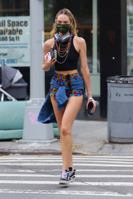 Candice Swanepoel - New York | June 07, 2021