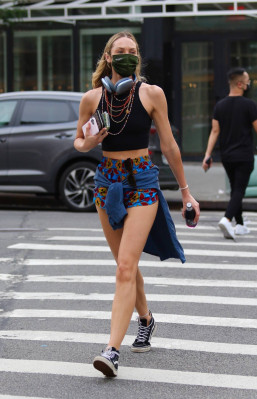 Candice Swanepoel - New York | June 07, 2021