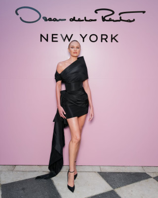 Candice Swanepoel – at Oscar De La Renta New York Fragrance Launch