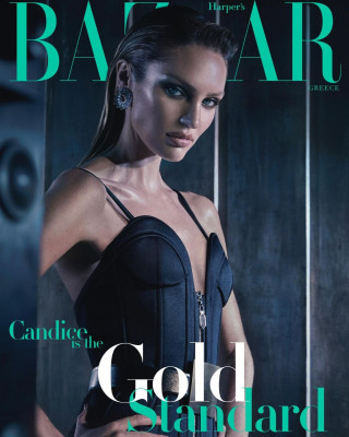 CANDICE SWANEPOEL in Harper’s Bazaar Magazine, Greece February 2020