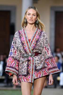 Candice Swanepoel - Etro &#039;Ready To Wear&#039; Spring/Summer 2020
