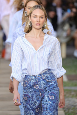 Candice Swanepoel - Etro &#039;Ready To Wear&#039; Spring/Summer 2020