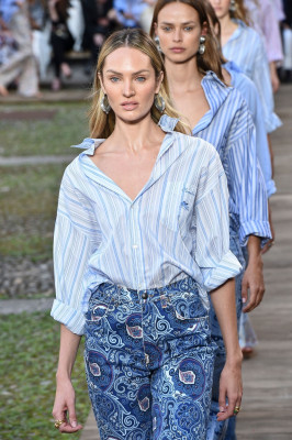 Candice Swanepoel - Etro &#039;Ready To Wear&#039; Spring/Summer 2020