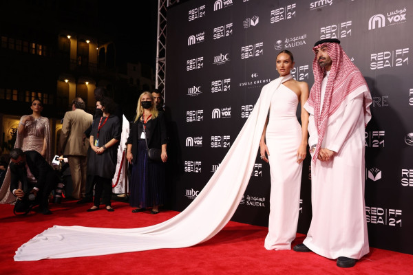 Candice Swanepoel - Cyrano Premiere at Red Sea Film Festival in Jeddah 12/06/21 