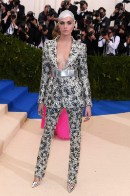 Cara Delevingne at MET Gala in New York 